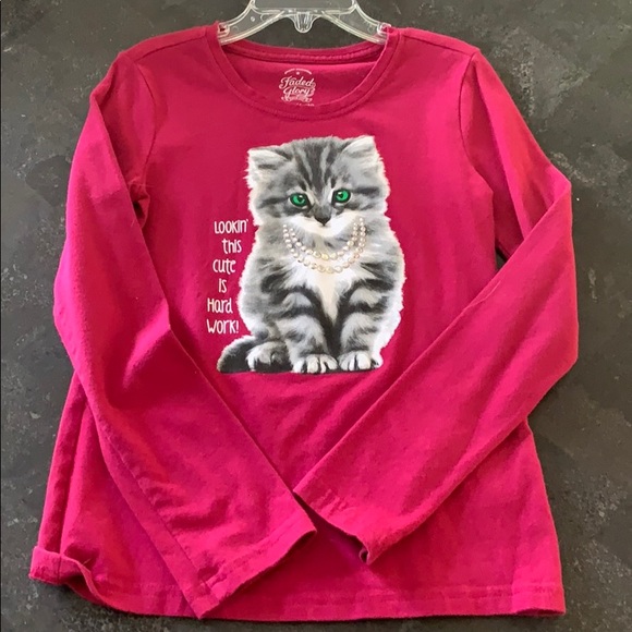 Faded Glory Girls Long Sleeve Shirt - Picture 1 of 3